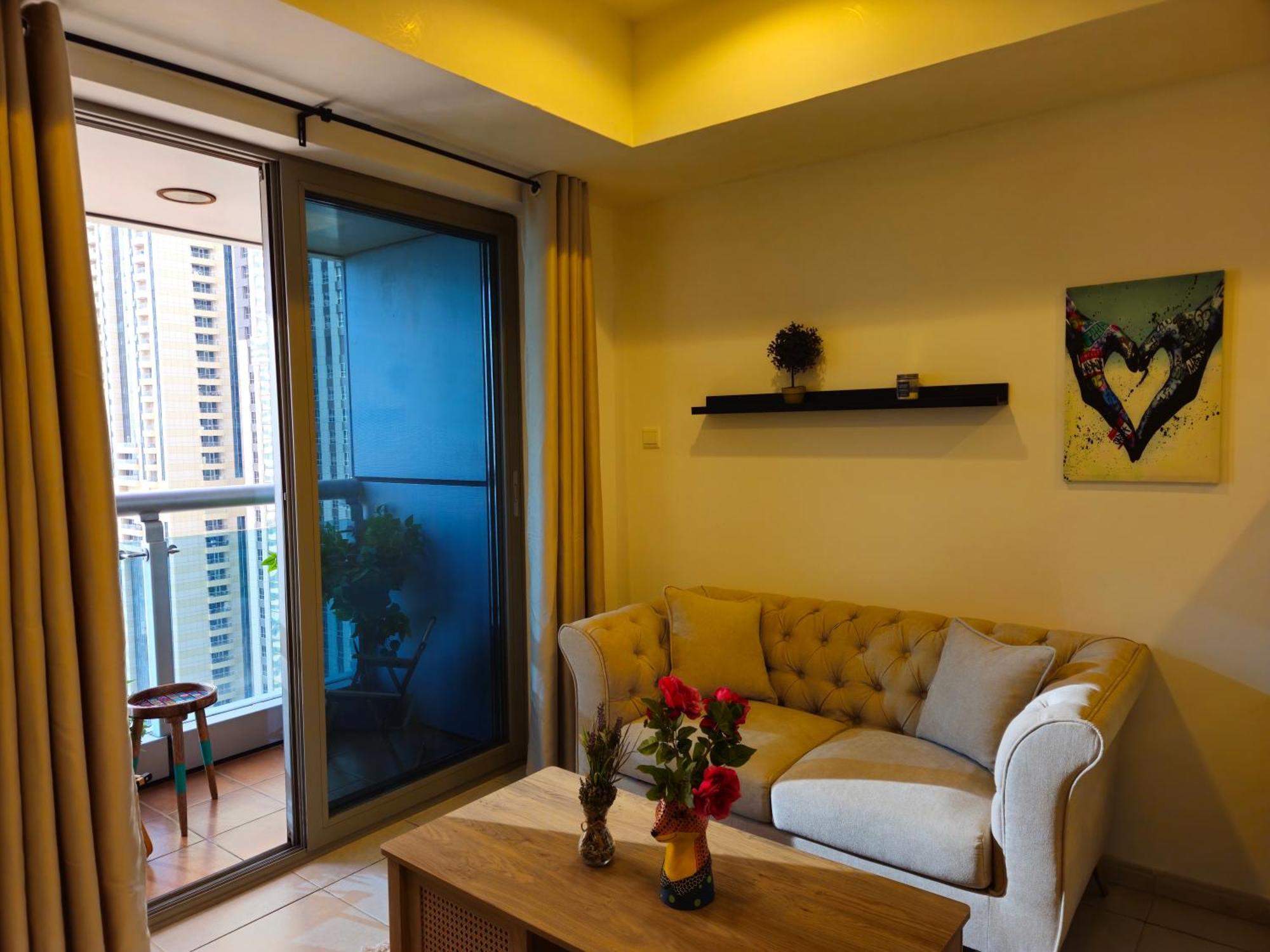 Super Host At Highest Residential Tower In The World, Private Rooms In A Shared Apartment 두바이 객실 사진
